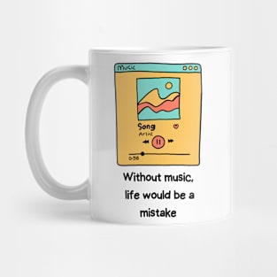 Music Quotes Mug